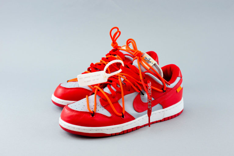 dunk low off white abloh