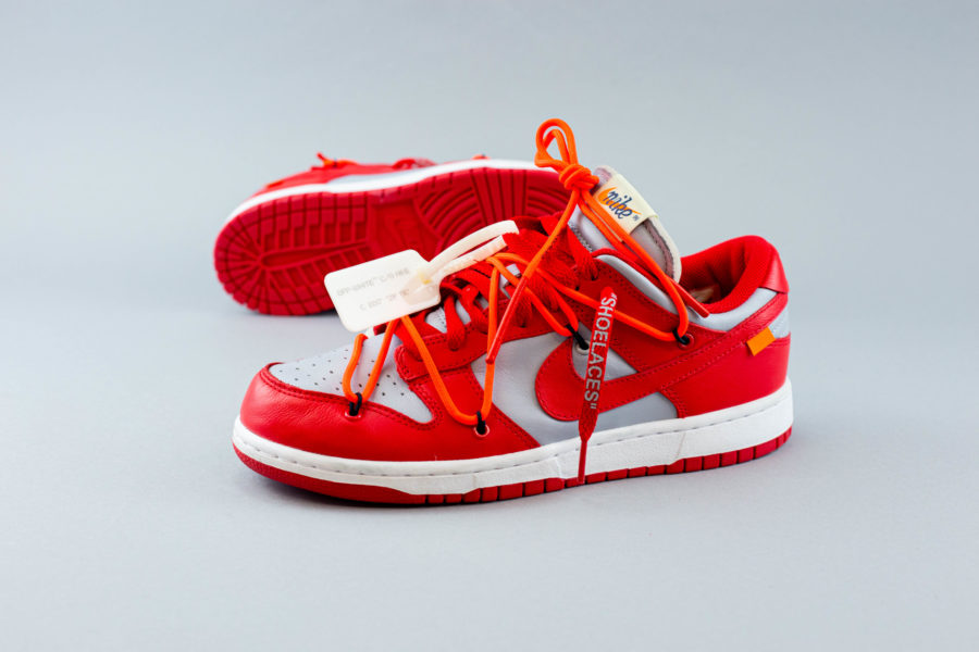 dunk low off white abloh
