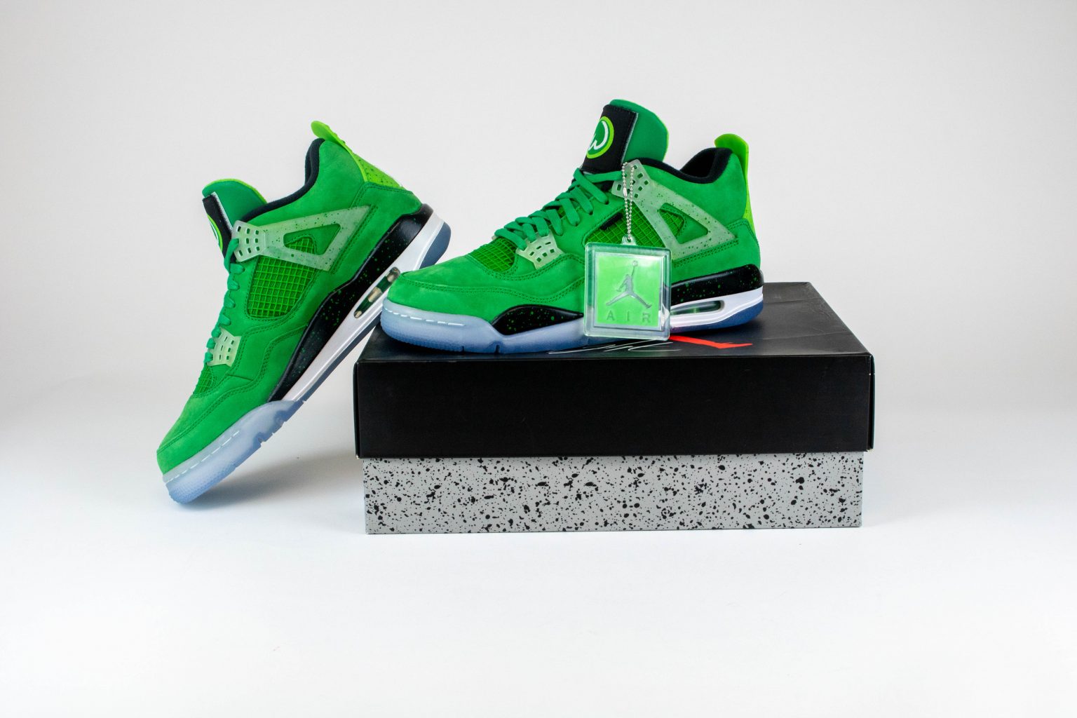 First Look Exclusive: Air Jordan 4 Wahlburgers 1 of 1 by Mache