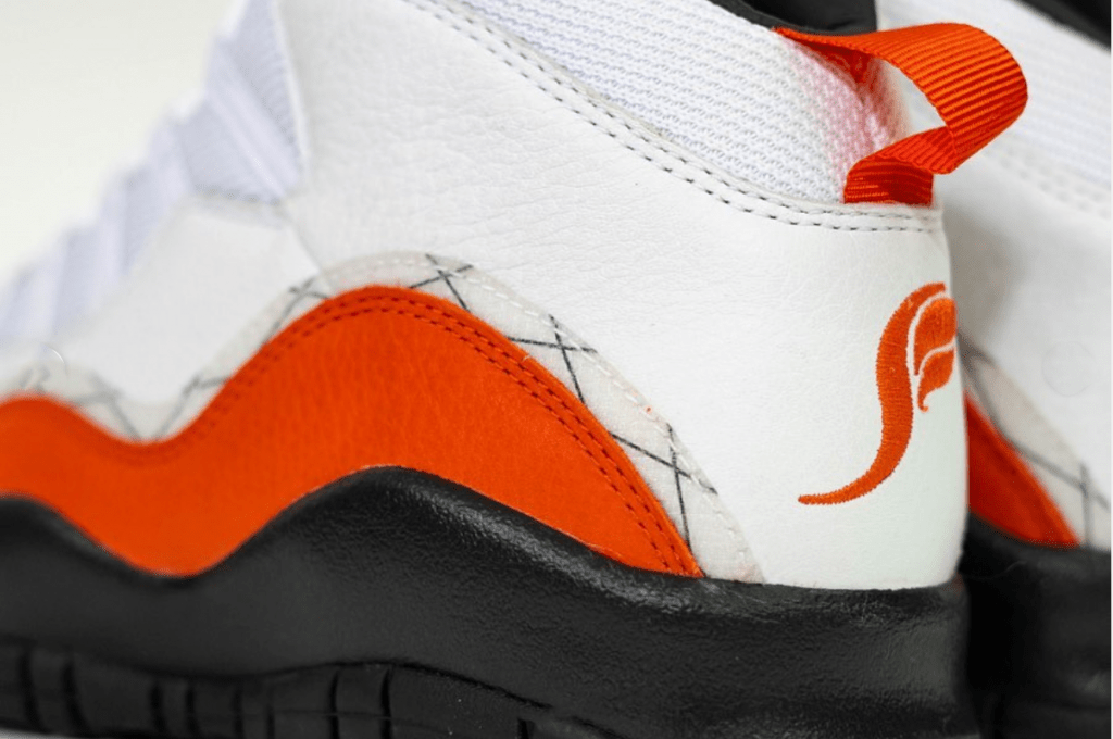 SoleFly x Air Jordan 10 logo