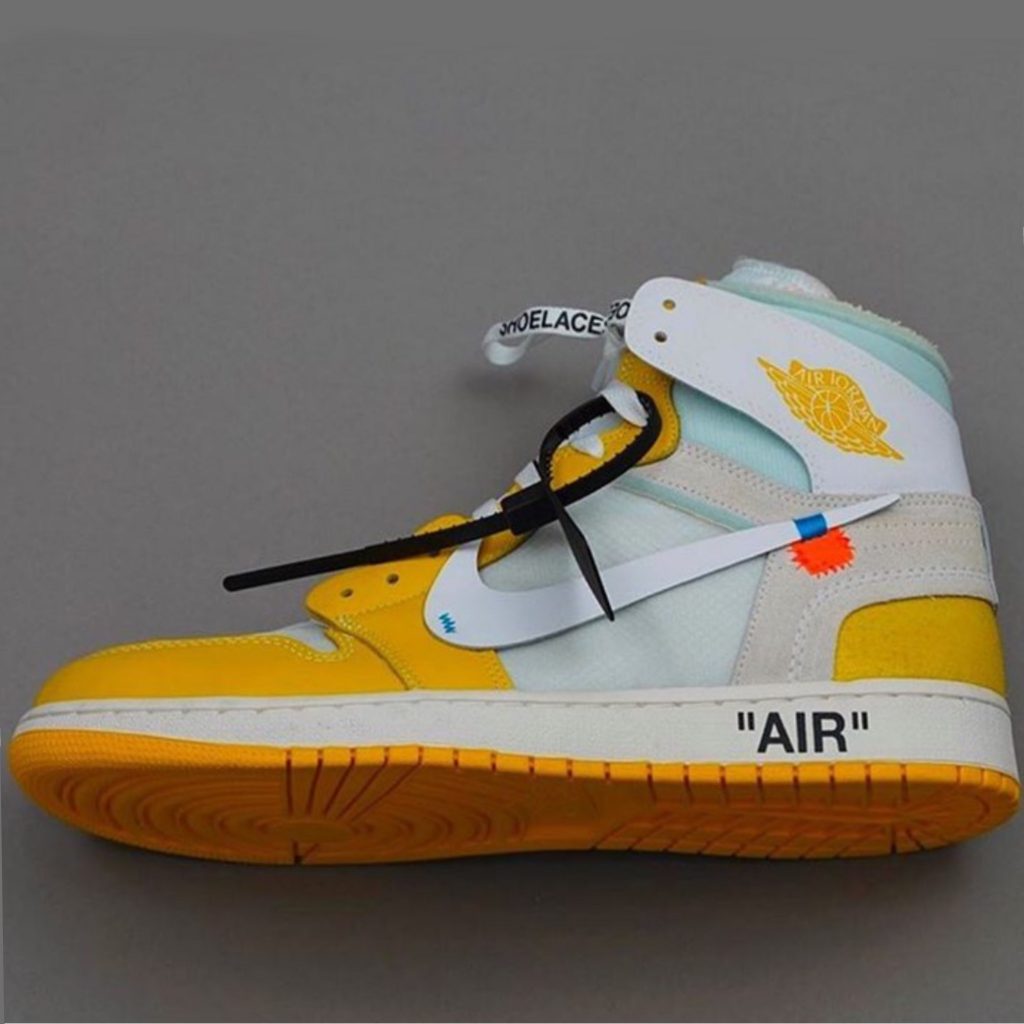 off white x air jordan 1 canary yellow release date