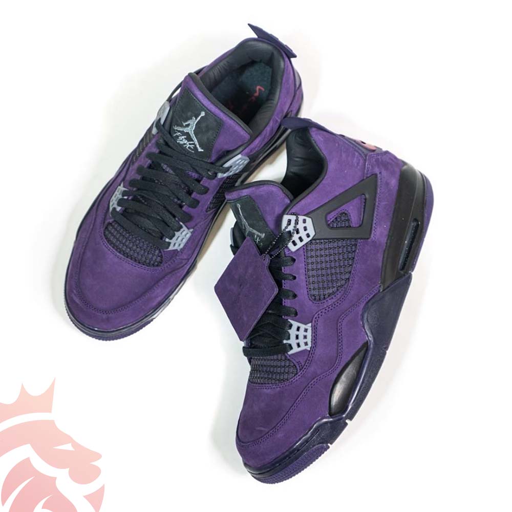 purple suede 4s