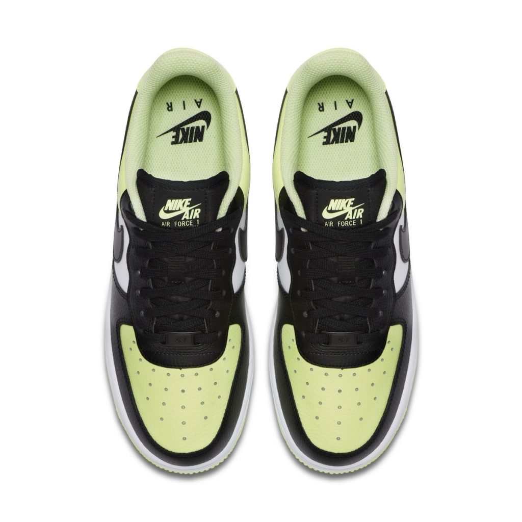 Aerial look at the tri-color Barely Volt Air Force 1