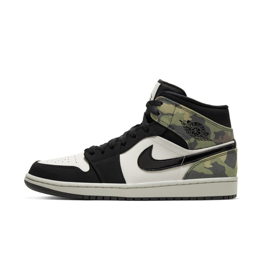 jordan 1 mid gs camo