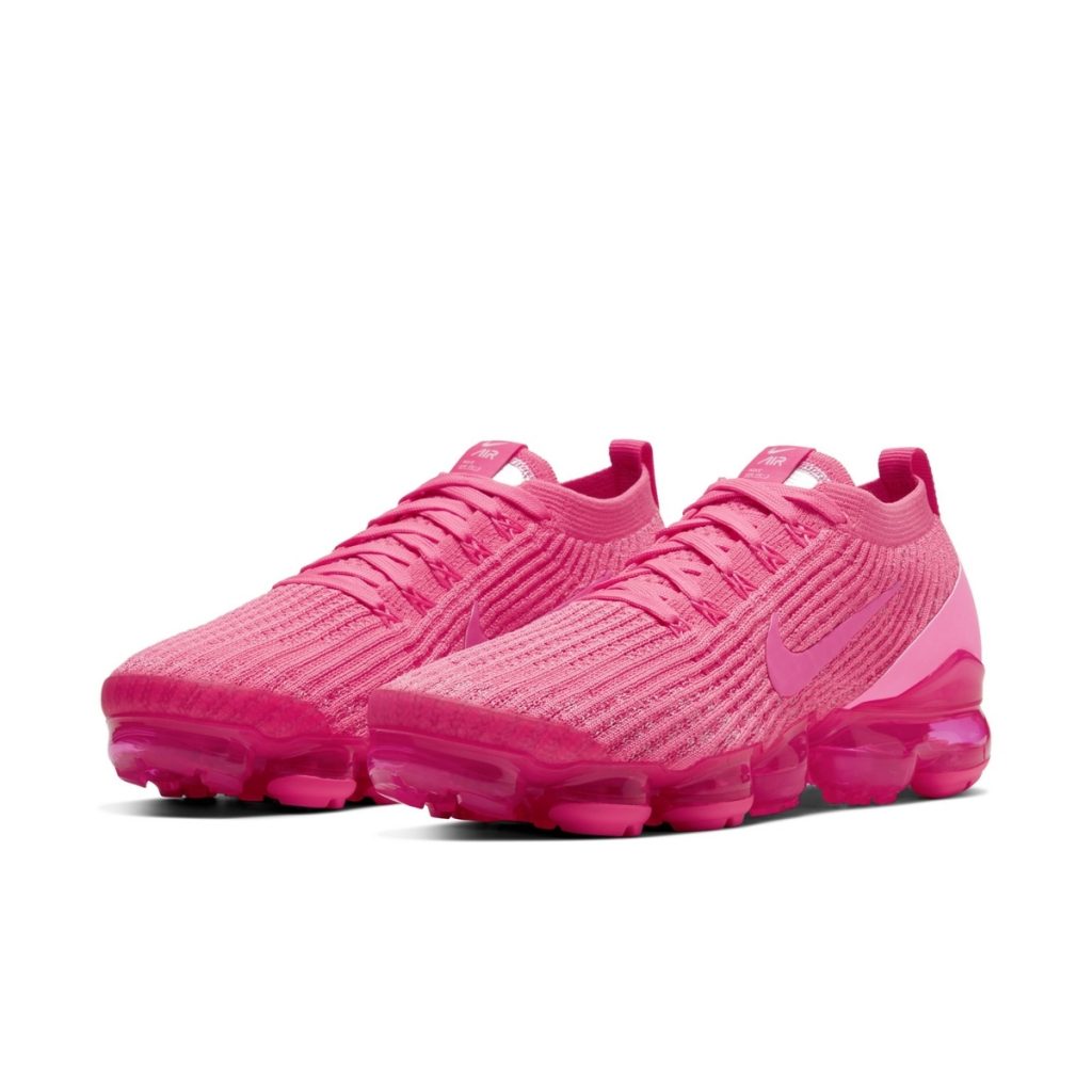 vapormax flyknit 3 pink and white
