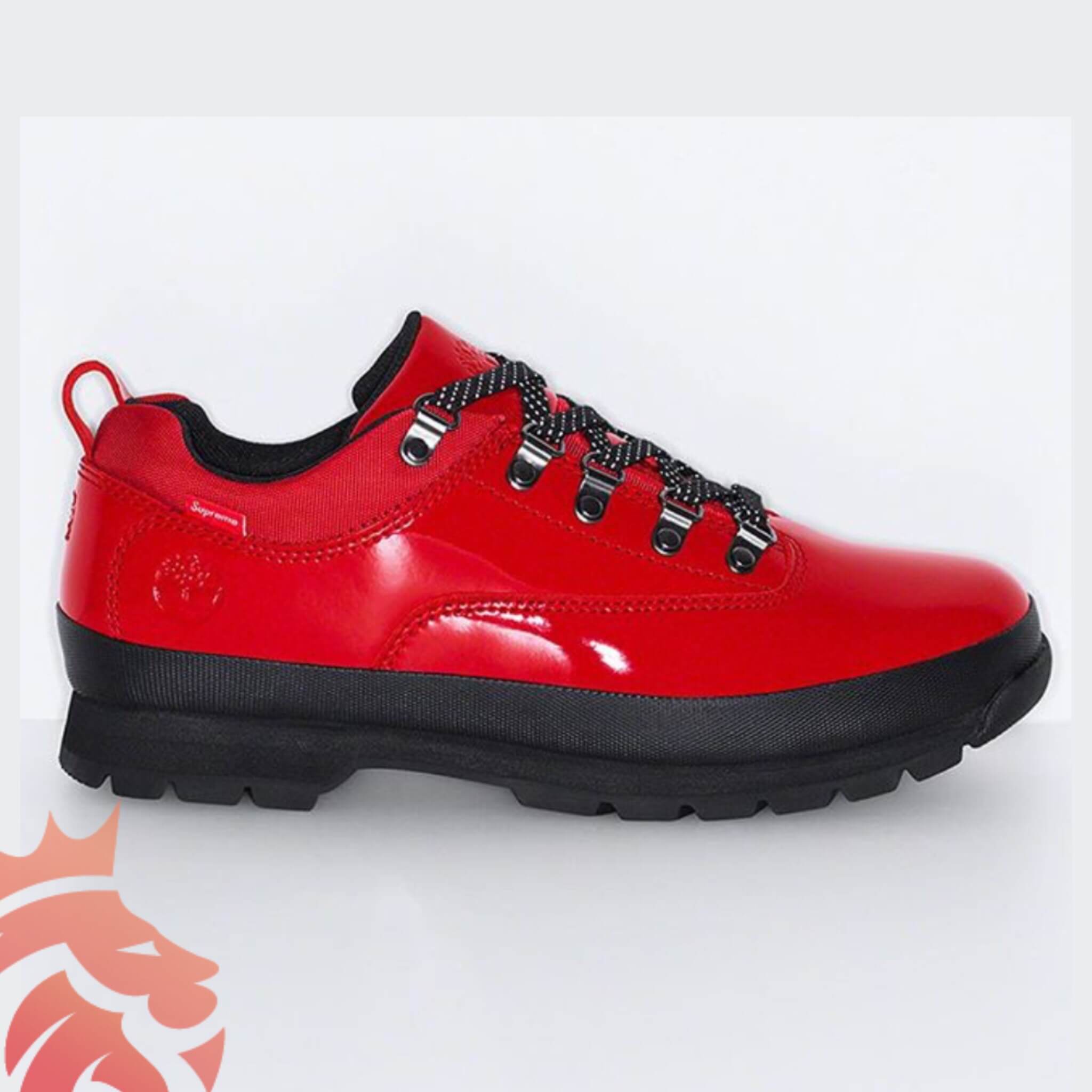 Timberland x Supreme Euro Hiker Low Red