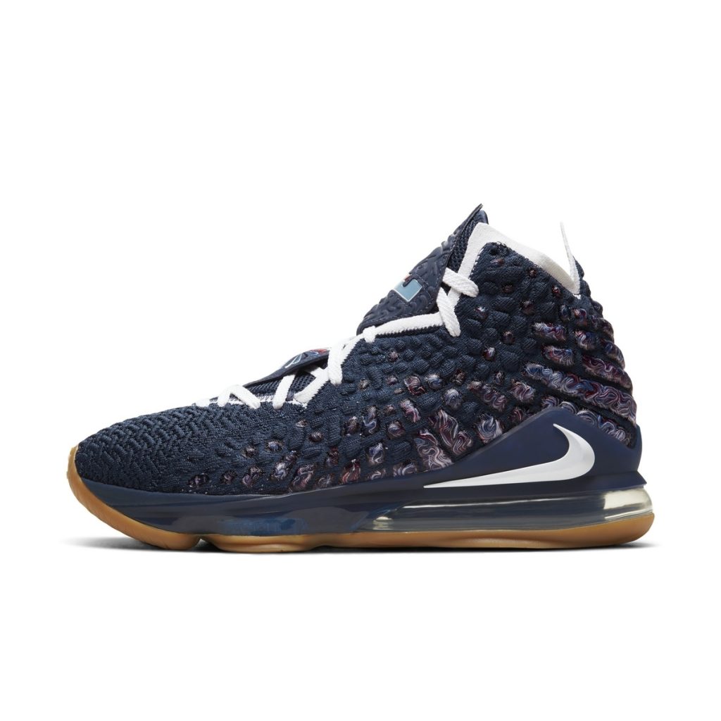 nike lebron 17 college navy