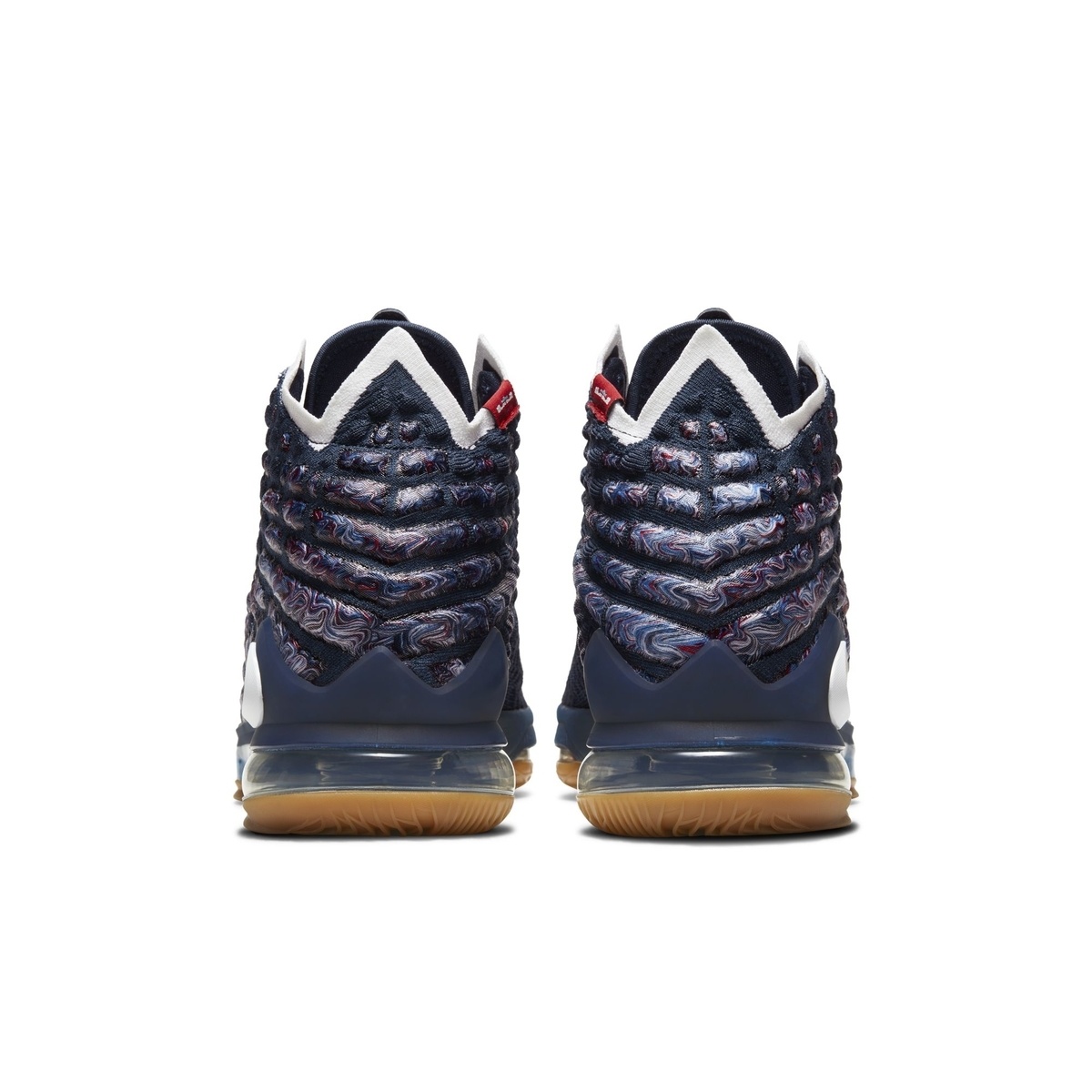 college navy lebron 17