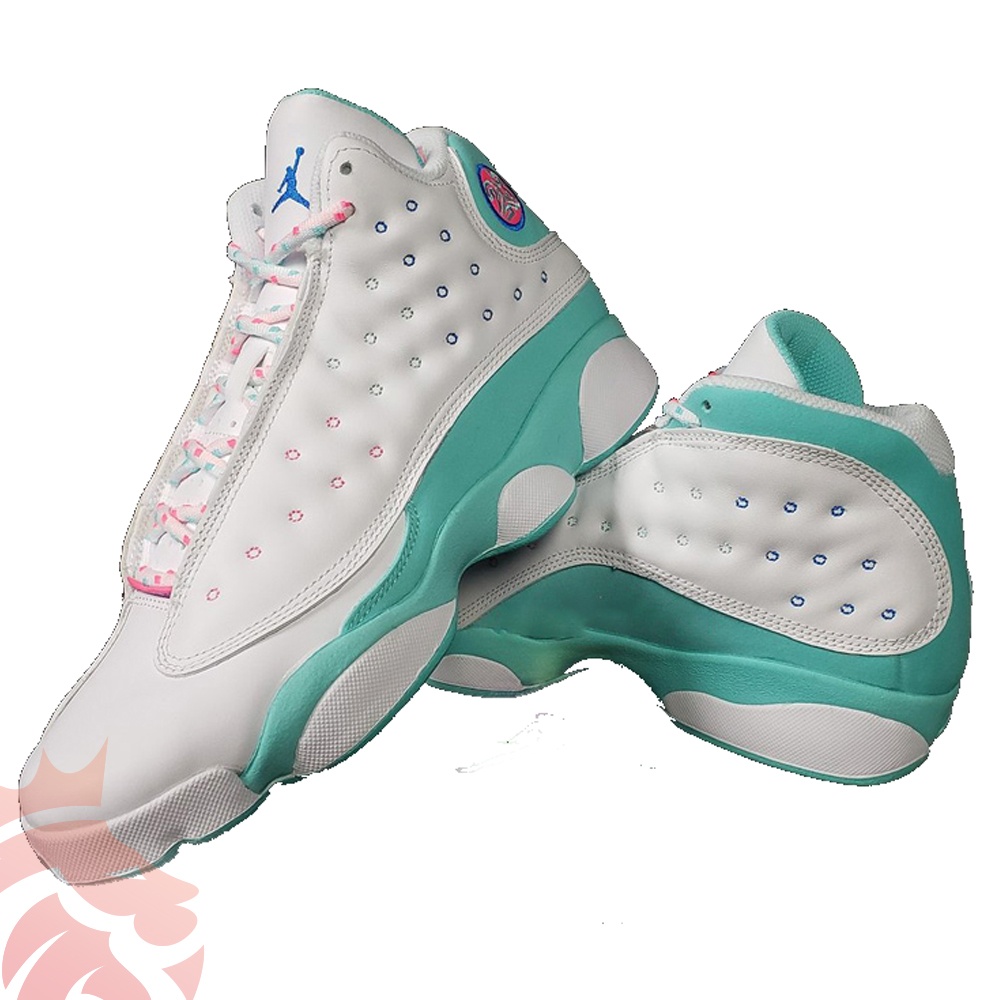 air jordan 13 retro gs aurora green