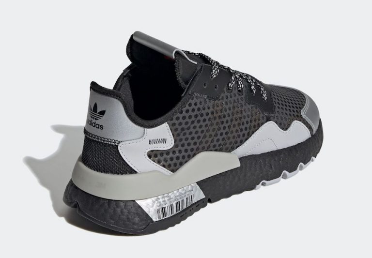 nite jogger black white