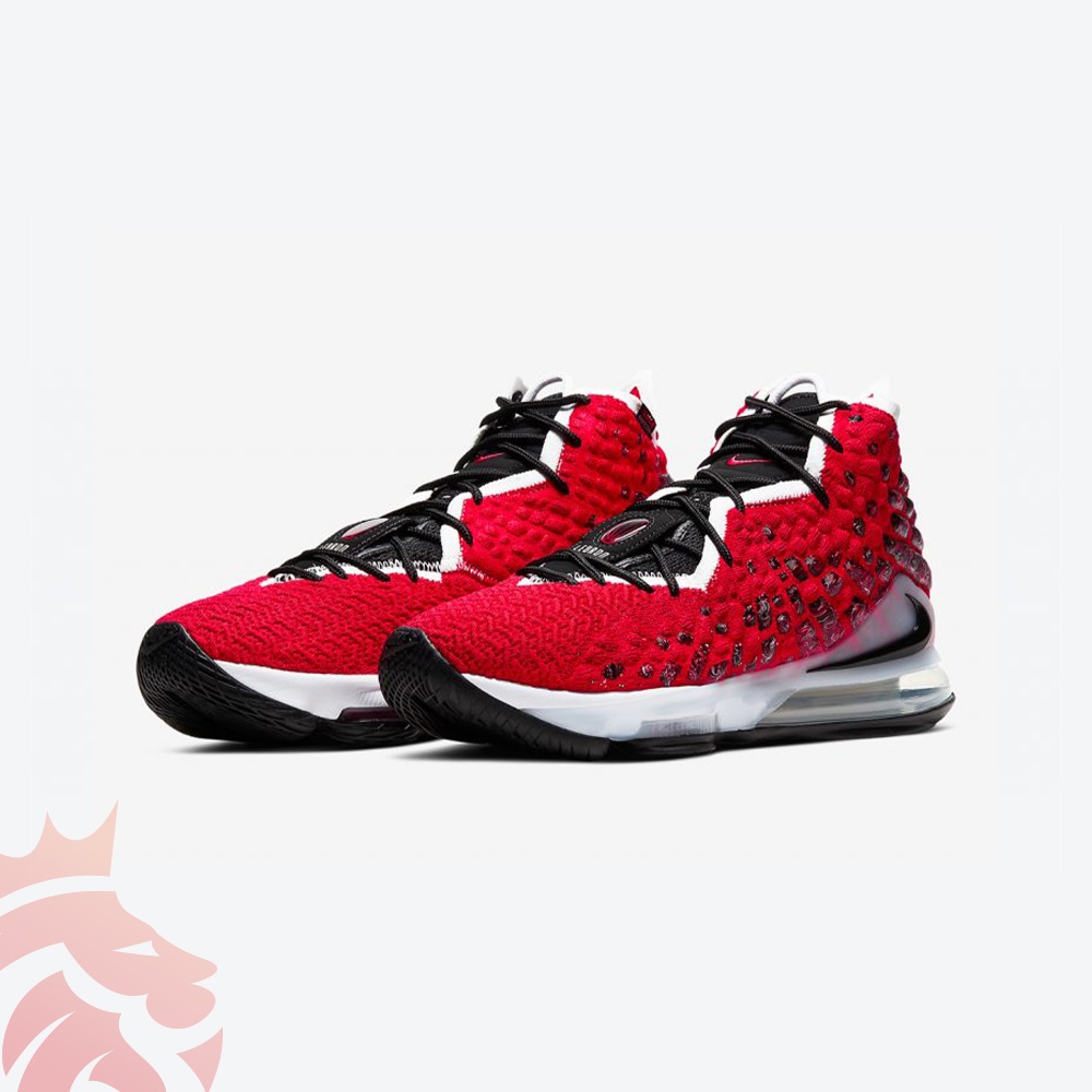 Nike LeBron James 17 Uptempo University Red/Black-White