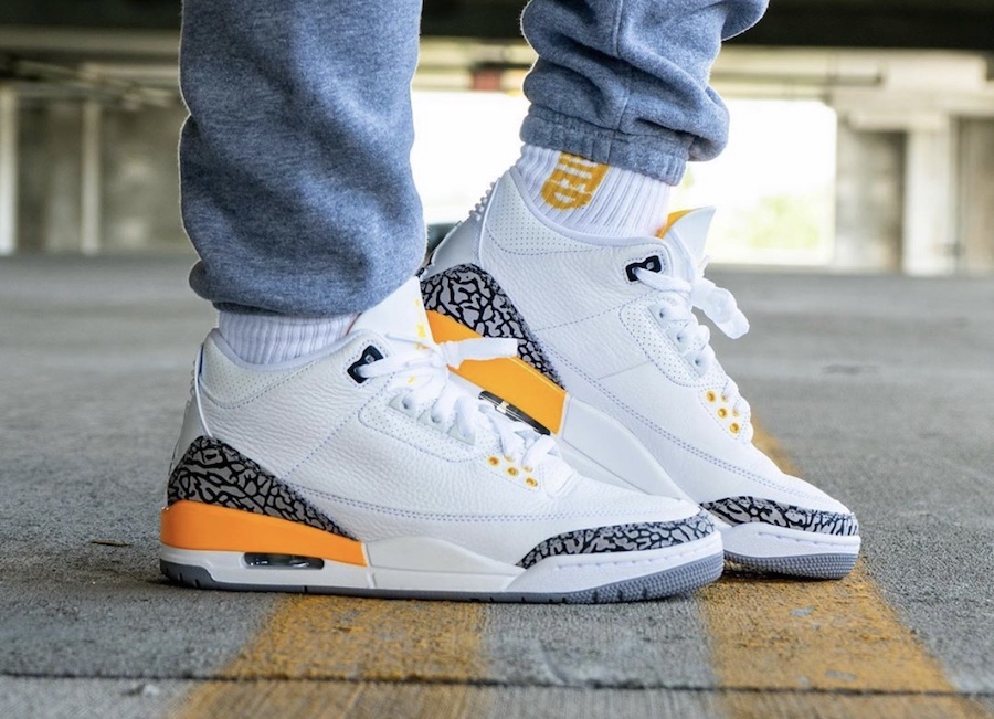 wmns air jordan 3 retro laser orange