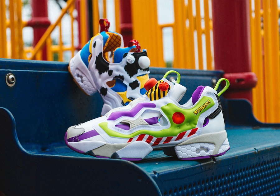 reebok instapump fury bait x toy story