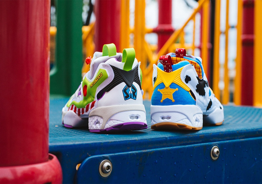 reebok instapump fury bait x toy story