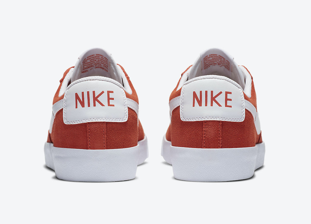 nike blazer low mantra orange