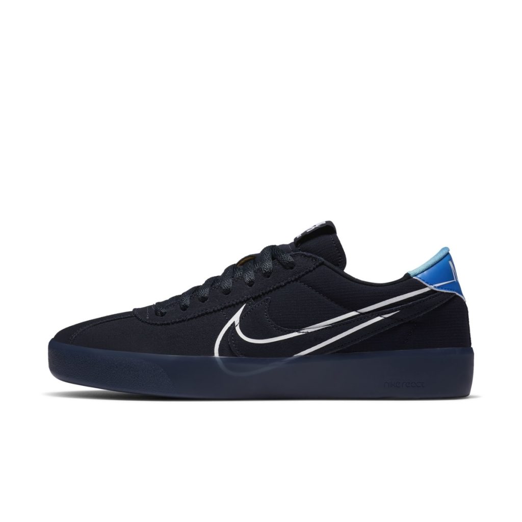 nike sb bruin react dark obsidian