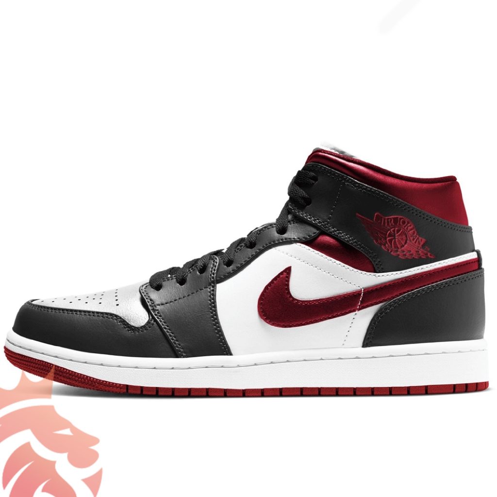 Air Jordan 1 Mid Metallic Red Colorway