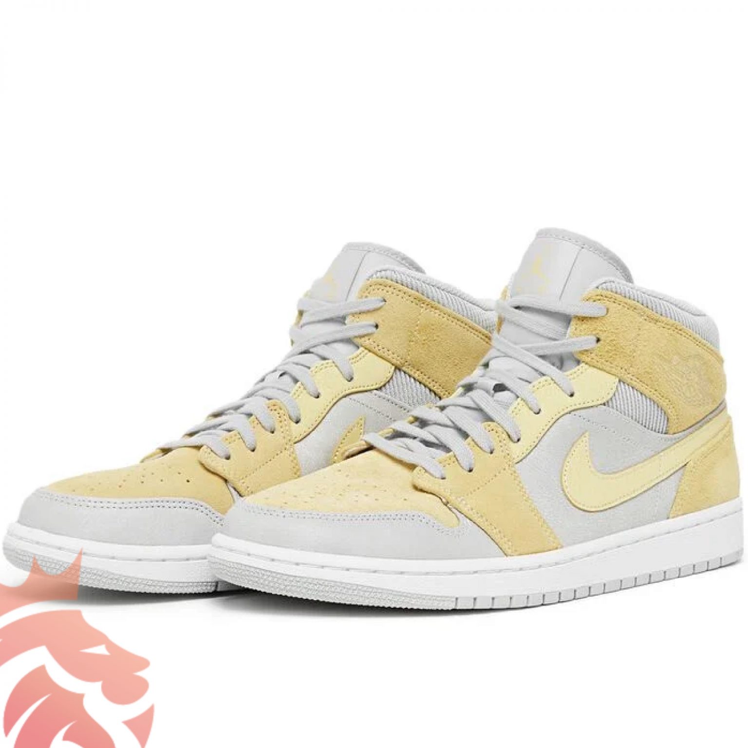 air jordan 1 grey fog lemon wash