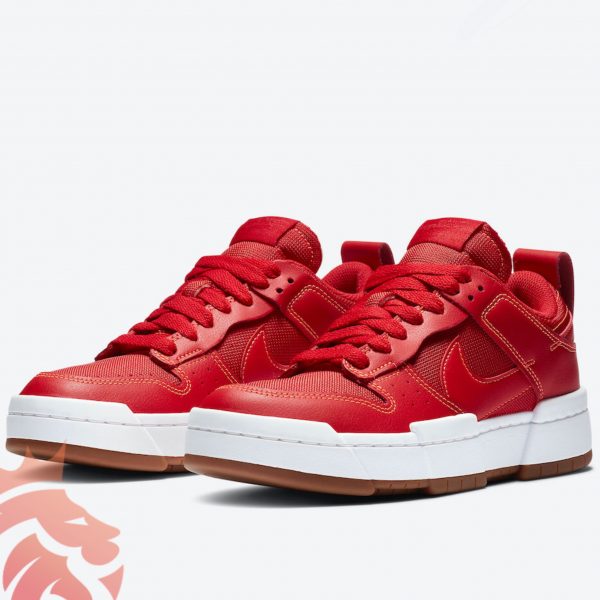 dunk low disrupt red gum