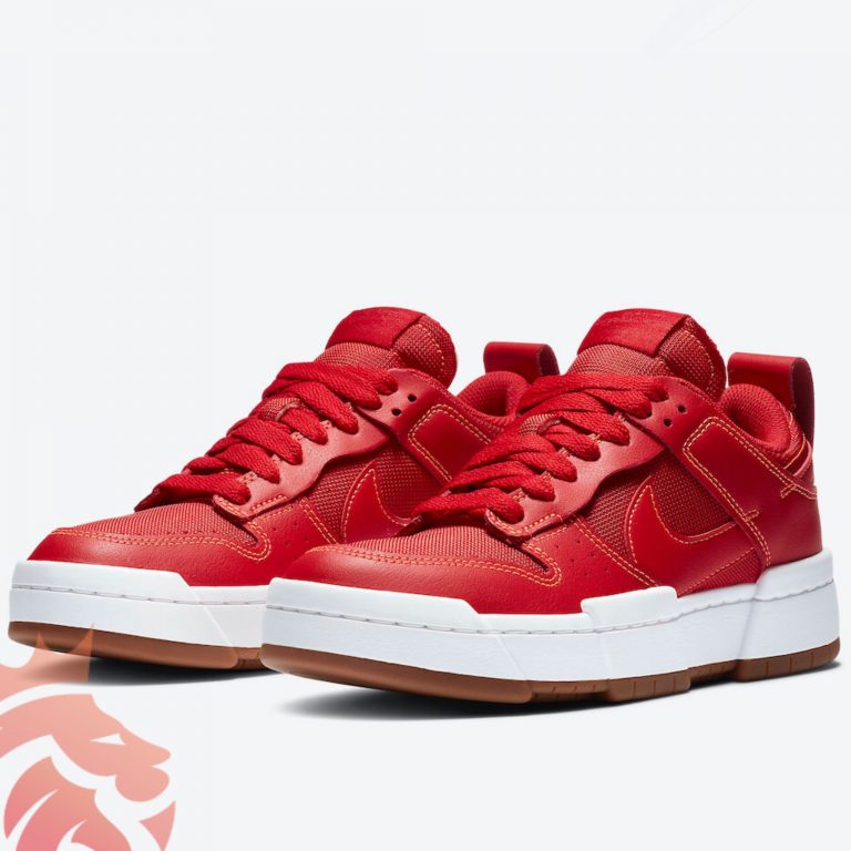 dunk low disrupt red gum
