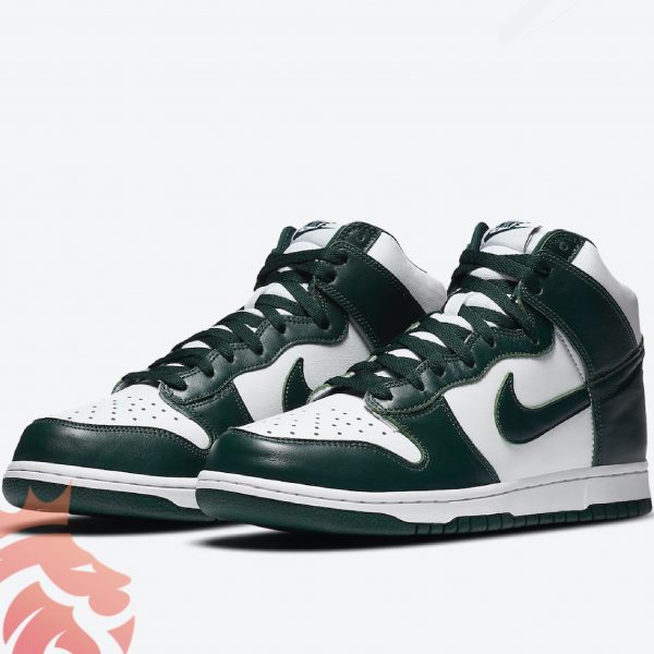 nike dunk high green spartan