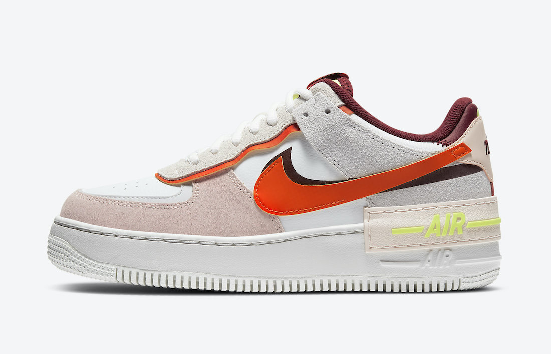 air force 1 shadow university red
