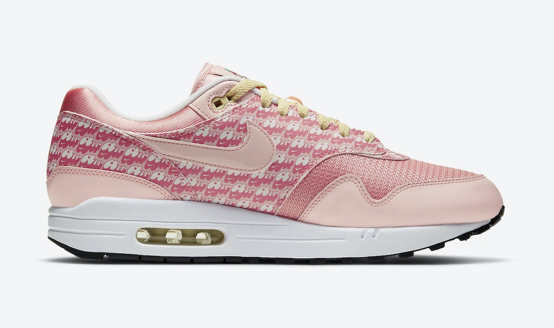 air max strawberry lemonade on feet