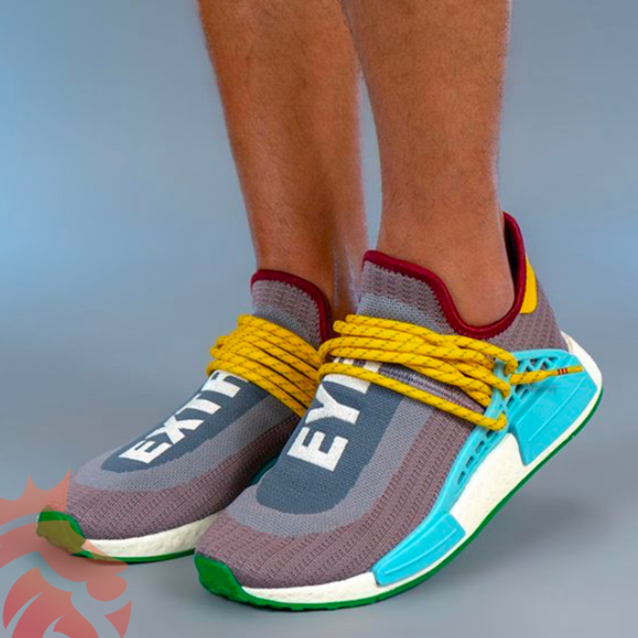 nmd human race extra eye