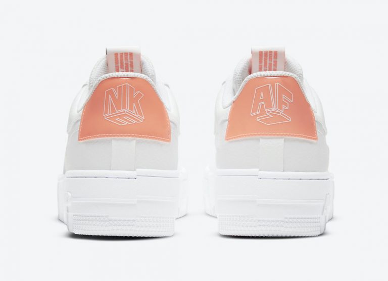 nike air force 1 pixel salmon heel