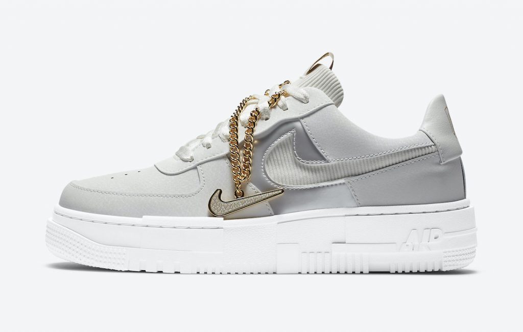 nike af1 with gold chain