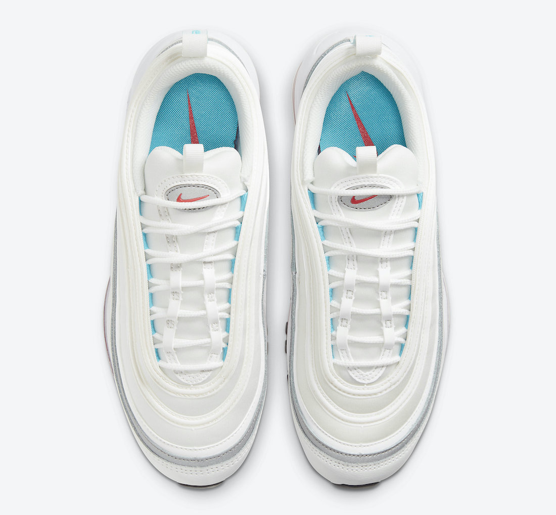aqua blue air max 97