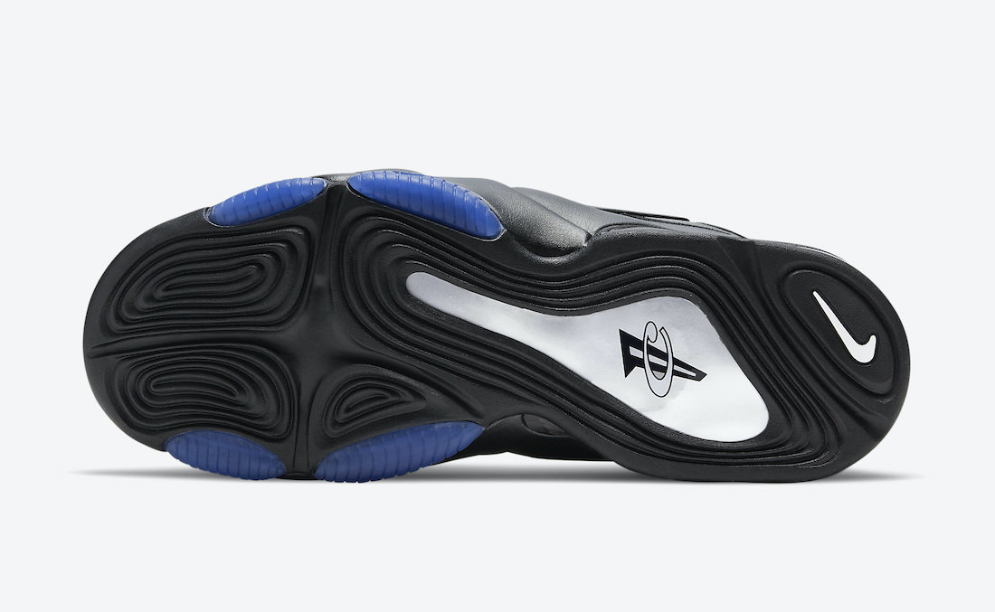 nike air penny 3 black and silver