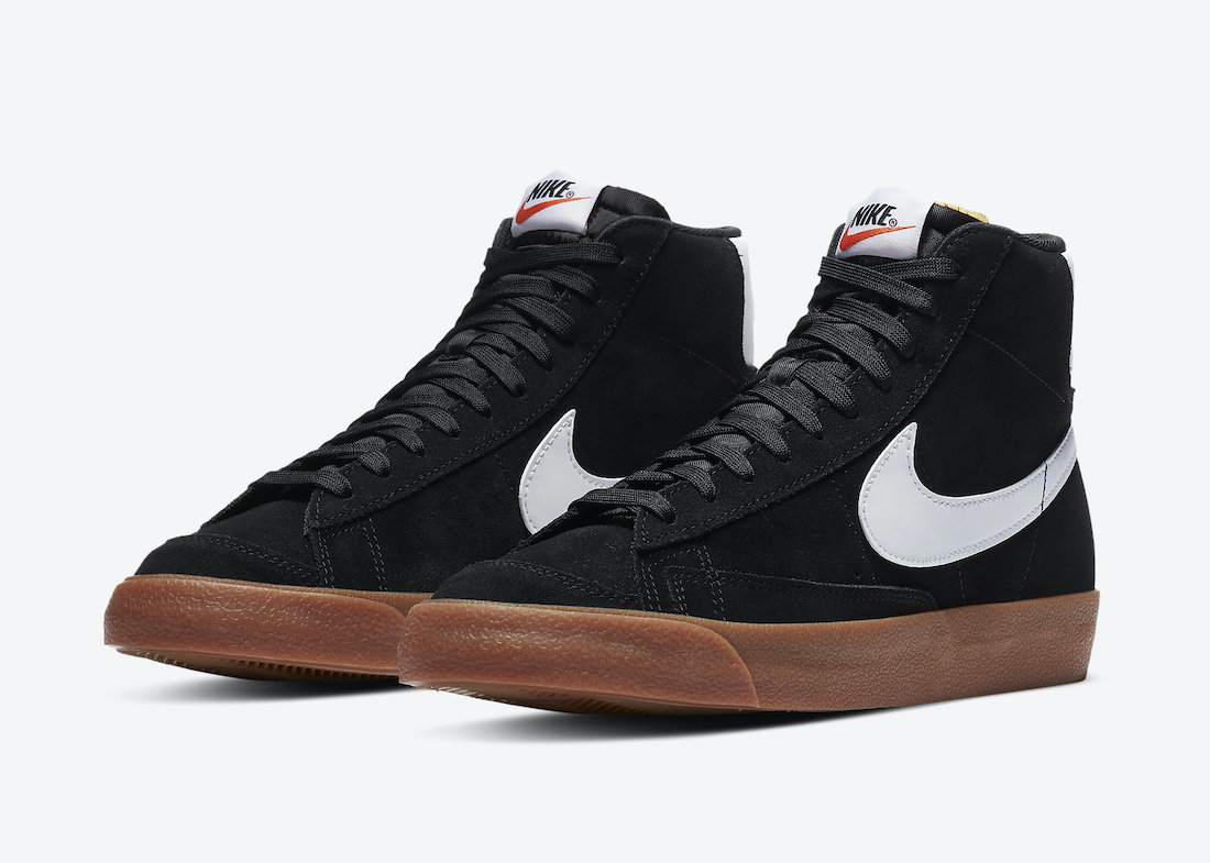 Nike Blazer Mid ’77 Vintage Suede “Black Gum”