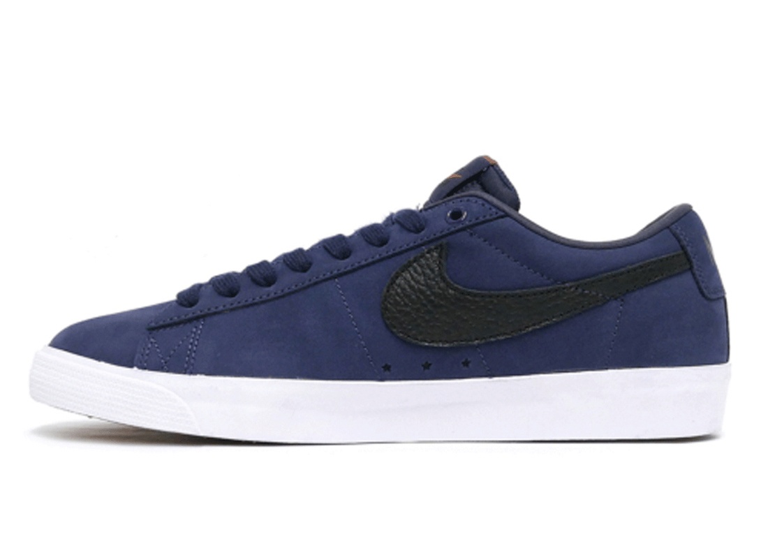 nike sb blazer low gt midnight navy
