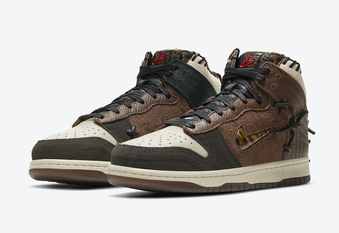Bodega x Nike Dunk High "Fauna Brown"