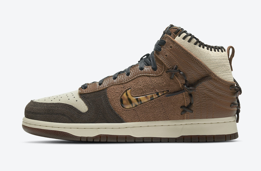 Nike Dunk High "Fauna Brown"