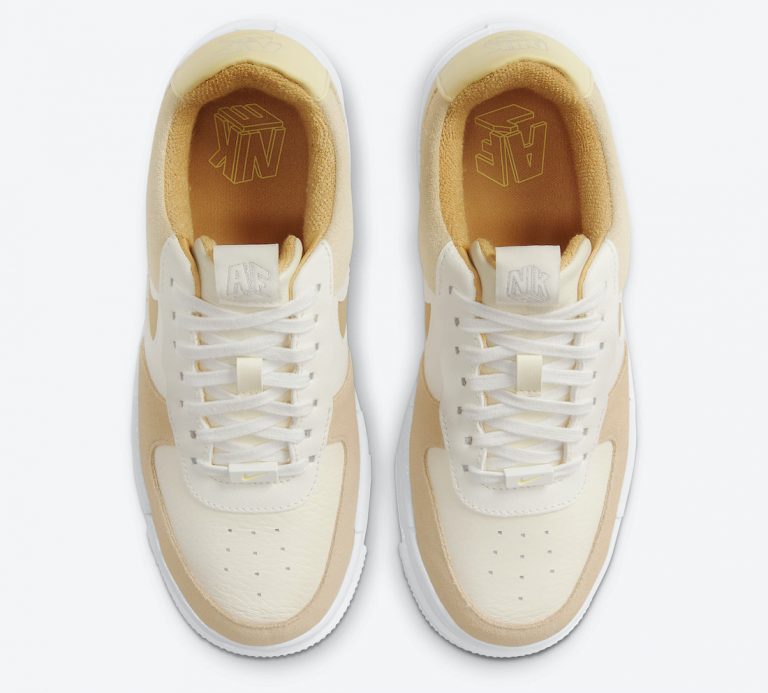 air force 1 pixel sail tan