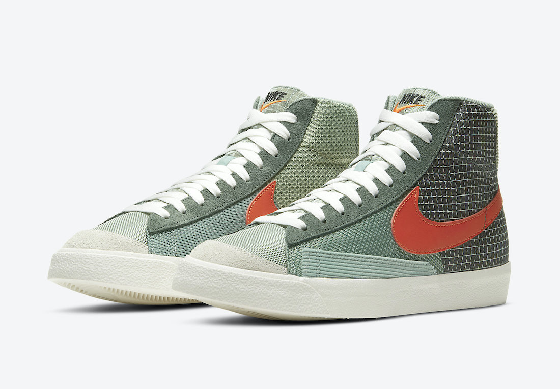 nike green blazer