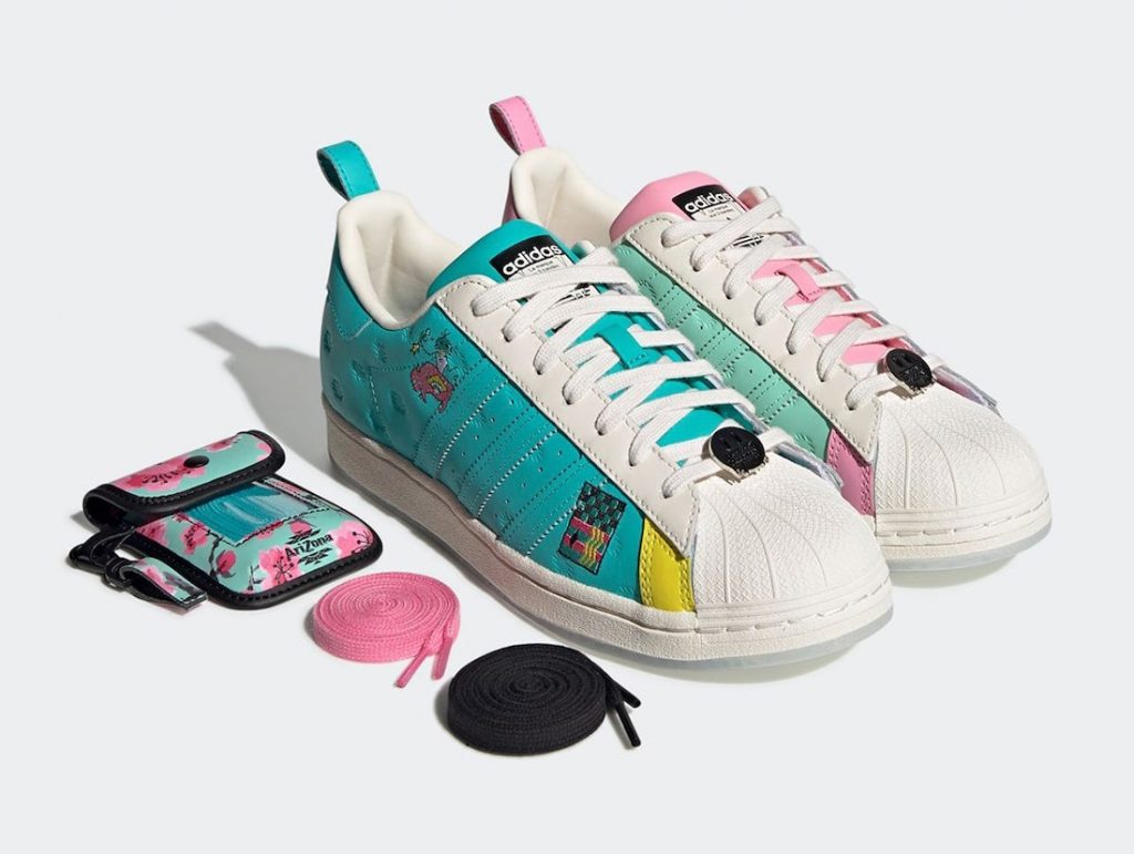 AriZona Iced Tea x adidas Superstar GZ2861 White/Multicolor