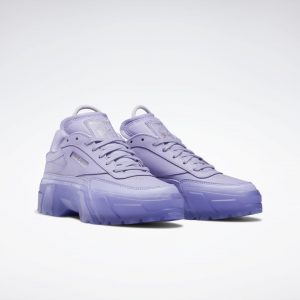 purple cardi b shoes