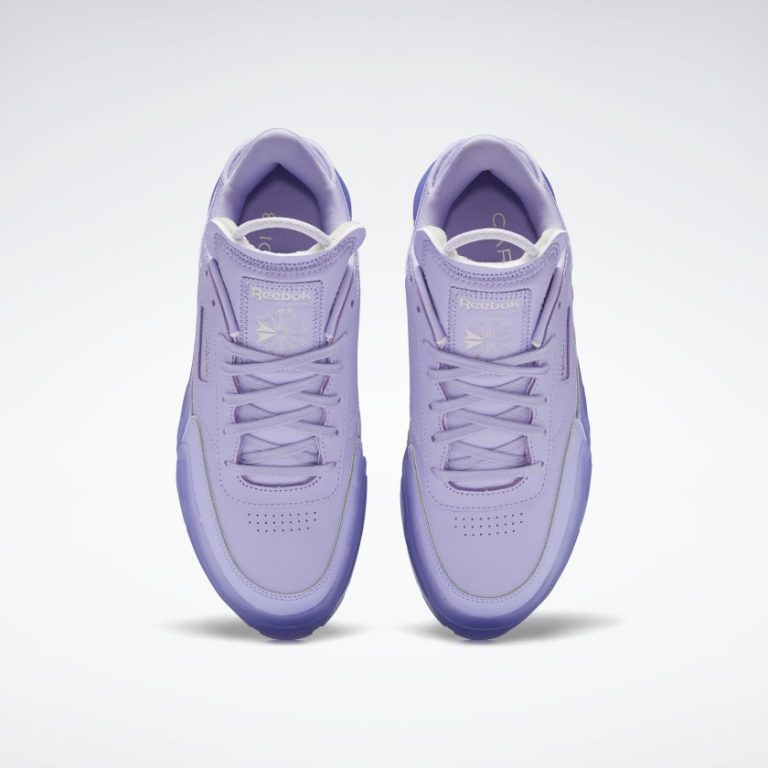 Cardi B x Reebok Club C Mens "Crisp Purple" - YankeeKicks