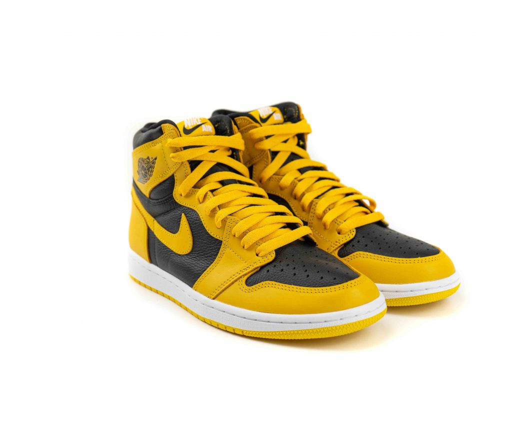 jordan 1 high pollen black laces