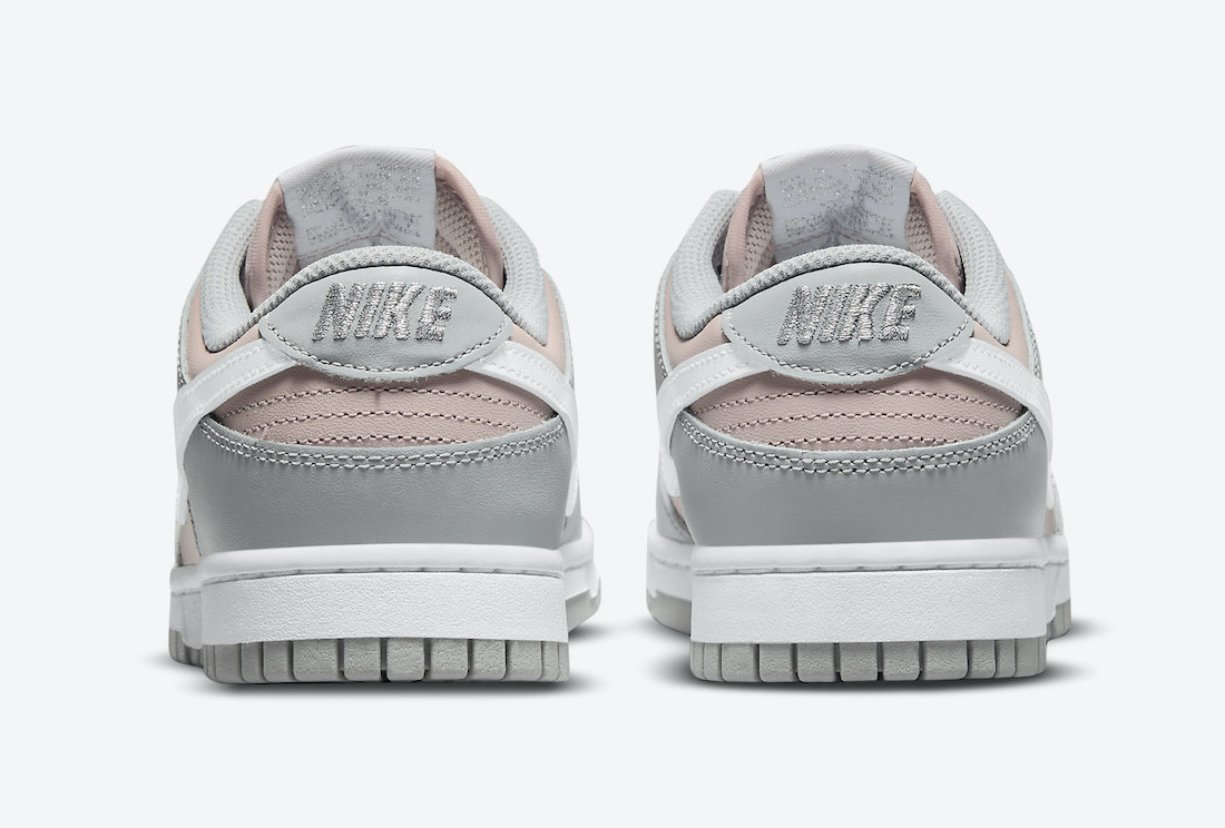 grey pink dunk low